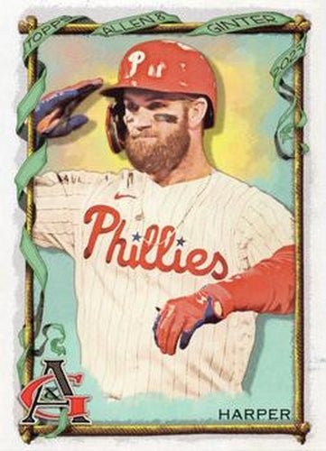 #364 Bryce Harper - Philadelphia Phillies - 2023 Topps Allen & Ginter Baseball
