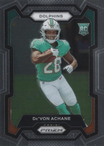 #365 De'Von Achane - Miami Dolphins - 2023 Panini Prizm Football