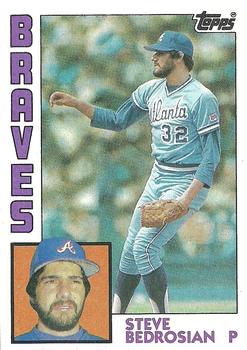 #365 Steve Bedrosian - Atlanta Braves - 1984 Topps Baseball