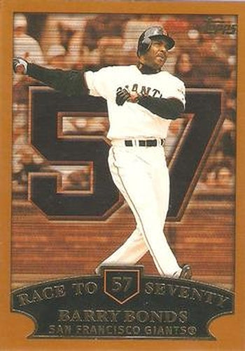 #365be Barry Bonds - San Francisco Giants - 2002 Topps Baseball