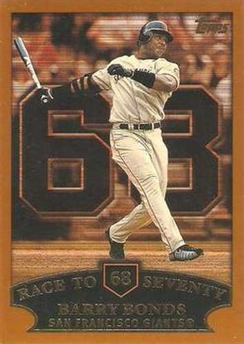 #365bp Barry Bonds - San Francisco Giants - 2002 Topps Baseball