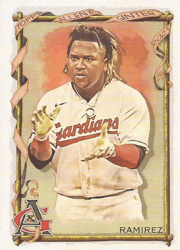 #366 Jose Ramirez - Cleveland Guardians - 2023 Topps Allen & Ginter Baseball