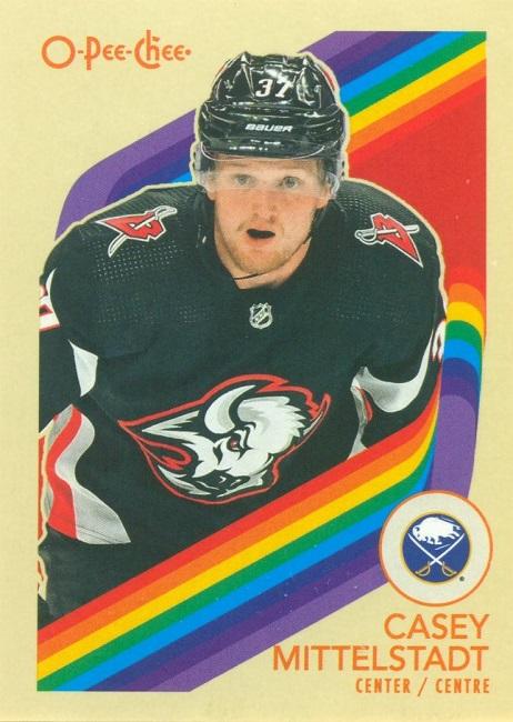 #366 Casey Mittelstadt - Buffalo Sabres - 2023-24 O-Pee-Chee - Retro Hockey
