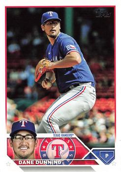 #367 Dane Dunning - Texas Rangers - 2023 Topps Baseball