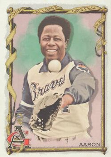 #367 Hank Aaron - Atlanta Braves - 2023 Topps Allen & Ginter Baseball