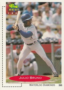 #367 Julio Bruno - Waterloo Diamonds - 1991 Classic Best Baseball