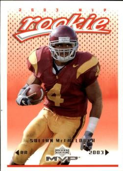 #368 Sultan McCullough - Washington Redskins - 2003 Upper Deck MVP Football