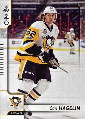 #368 Carl Hagelin - Pittsburgh Penguins - 2017-18 O-Pee-Chee Hockey