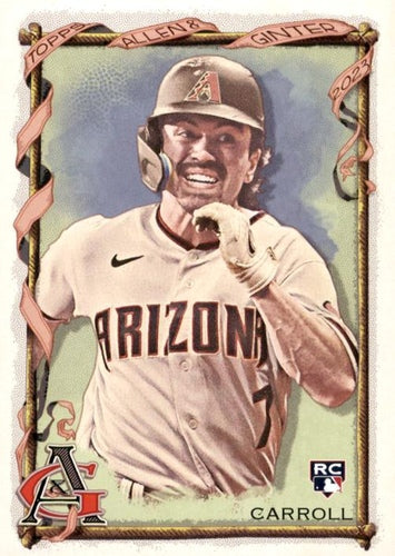 #368 Corbin Carroll - Arizona Diamondbacks - 2023 Topps Allen & Ginter Baseball