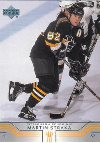 #368 Martin Straka - Pittsburgh Penguins - 2001-02 Upper Deck Hockey