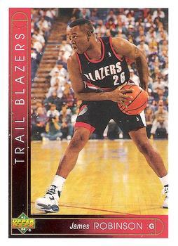 #369 James Robinson - Portland Trail Blazers - 1993-94 Upper Deck Basketball