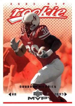 #369 Dahrran Diedrick - San Diego Chargers - 2003 Upper Deck MVP Football