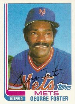 #36T George Foster - New York Mets - 1982 Topps Traded Baseball