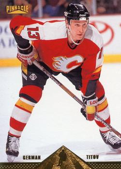 #36 German Titov - Calgary Flames - 1996-97 Pinnacle Hockey