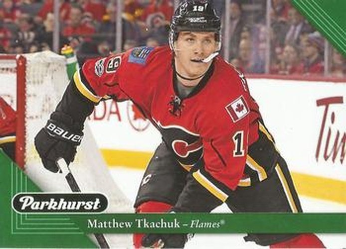 #36 Matthew Tkachuk - Calgary Flames - 2017-18 Parkhurst Hockey