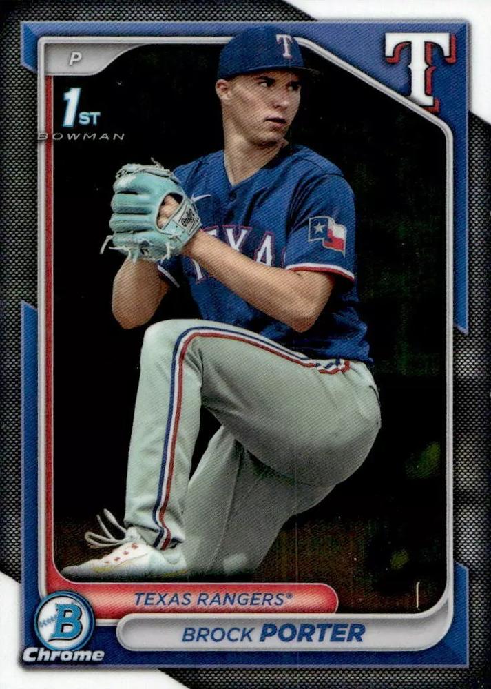 #BCP-36 Brock Porter - Texas Rangers - 2024 Bowman - Chrome Prospects Baseball