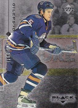 #36 Tom Poti - Edmonton Oilers - 1998-99 Upper Deck Black Diamond Hockey
