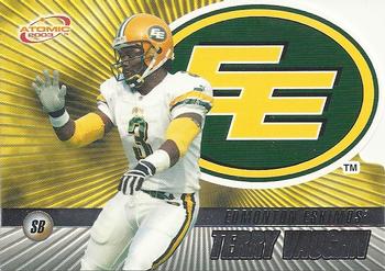 #36 Terry Vaughn - Edmonton Eskimos - 2003 Pacific Atomic CFL Football