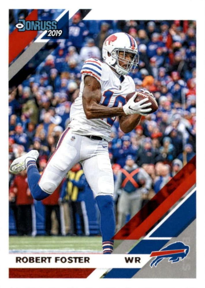 #36 Robert Foster - Buffalo Bills - 2019 Donruss Football