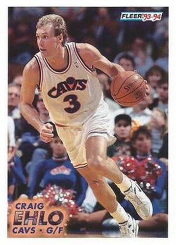#36 Craig Ehlo - Cleveland Cavaliers - 1993-94 Fleer Basketball
