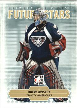 #36 Drew Owsley - Tri-City Americans - 2009-10 In The Game Between The Pipes Hockey