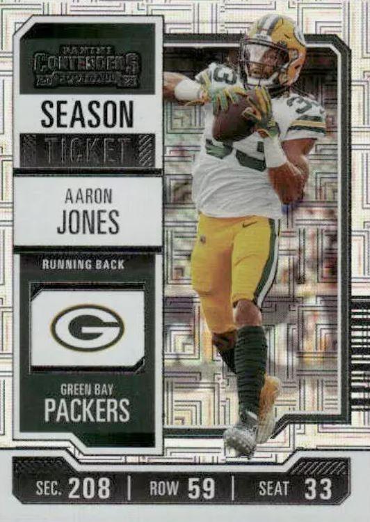 #36 Aaron Jones - Green Bay Packers - 2023 Panini Contenders Football