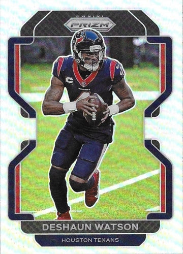 #36 Deshaun Watson - Houston Texans - 2021 Panini Prizm - Silver Football