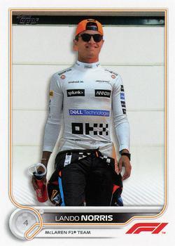 #36 Lando Norris - McLaren F1 Team - 2022 Topps Formula 1 Racing