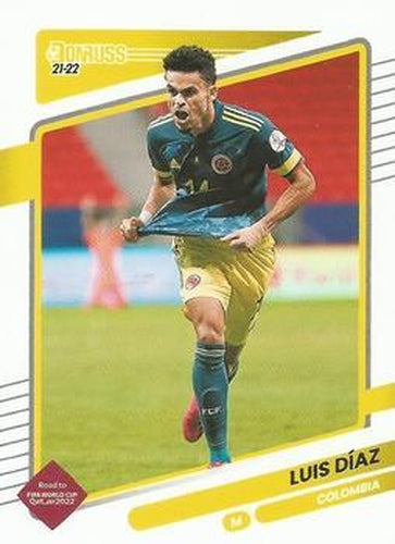 #36 Luis Diaz - Colombia - 2021-22 Donruss Road to FIFA World Cup Qatar 2022 Soccer