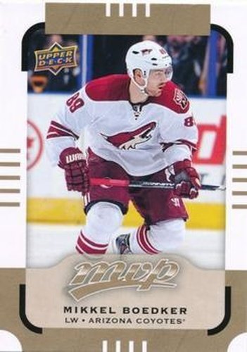 #36 Mikkel Boedker - Arizona Coyotes - 2015-16 Upper Deck MVP Hockey