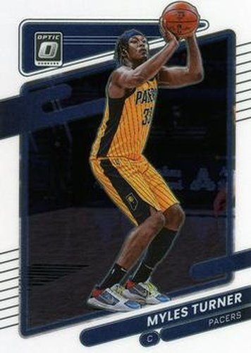#36 Myles Turner - Indiana Pacers - 2021-22 Donruss Optic Basketball