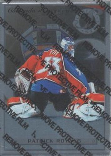 #36 Patrick Roy - Colorado Avalanche - 1996-97 Leaf Preferred - Steel Hockey