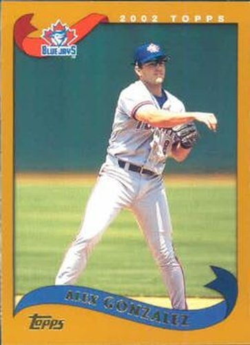 #36 Alex Gonzalez - Toronto Blue Jays - 2002 Topps Baseball