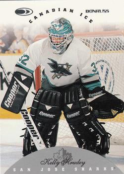#36 Kelly Hrudey - San Jose Sharks - 1996-97 Donruss Canadian Ice Hockey
