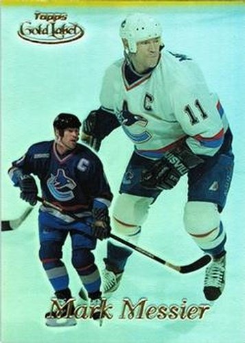 #36 Mark Messier - Vancouver Canucks - 1999-00 Topps Gold Label Hockey