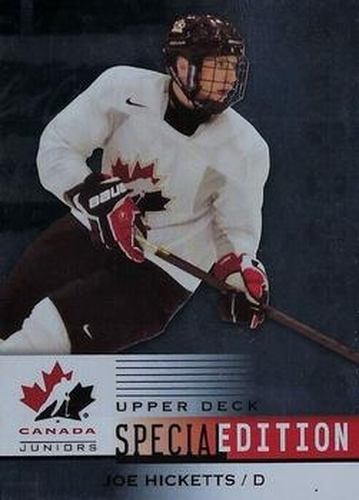 #SE-36 Joe Hicketts - Canada - 2014 Upper Deck Team Canada Juniors - Special Edition Hockey