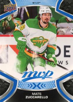 #36 Mats Zuccarello - Minnesota Wild - 2021-22 Upper Deck MVP - Blue Hockey