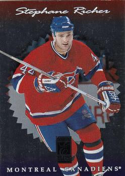 #36 Stephane Richer - Montreal Canadiens - 1996-97 Donruss Elite Hockey
