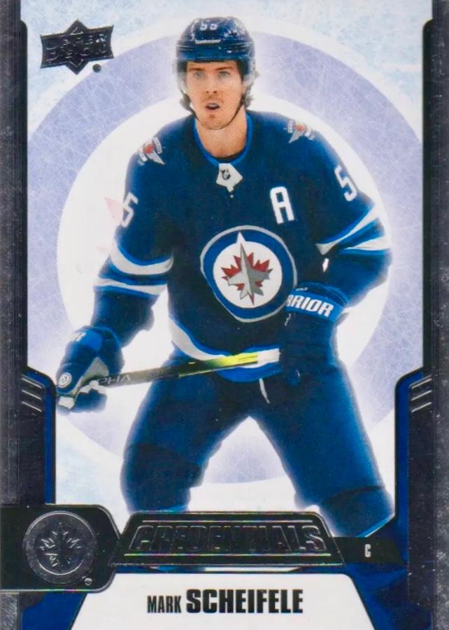 #36 Mark Scheifele - Winnipeg Jets - 2019-20 Upper Deck Credentials Hockey