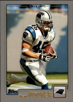 #36 Brad Hoover - Carolina Panthers - 2001 Topps Football