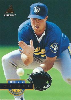 #370 Bill Spiers - Milwaukee Brewers - 1994 Pinnacle Baseball