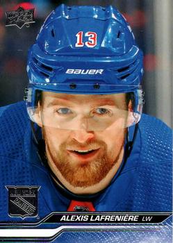 #370 Alexis Lafreniere - New York Rangers -2023-24 Upper Deck Hockey