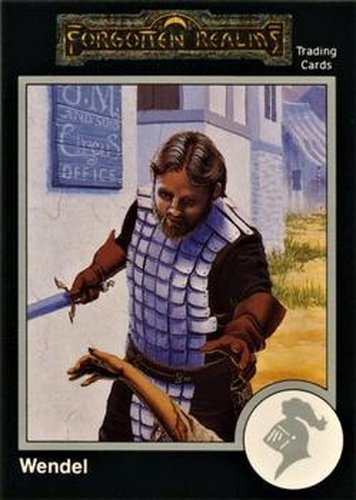 #371 Wendel - 1991 TSR Advanced Dungeons & Dragons - Silver