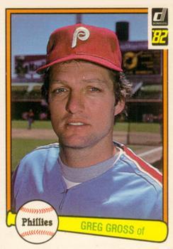 #371 Greg Gross - Philadelphia Phillies - 1982 Donruss Baseball