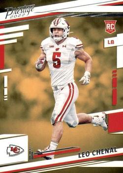 #371 Leo Chenal - Kansas City Chiefs - 2022 Panini Prestige Football