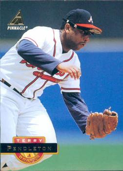 #371 Terry Pendleton - Atlanta Braves - 1994 Pinnacle Baseball