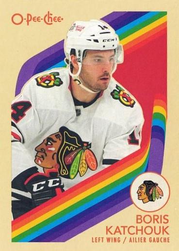 #371 Boris Katchouk - Chicago Blackhawks - 2023-24 O-Pee-Chee - Retro Hockey