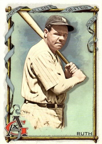 #372 Babe Ruth - New York Yankees - 2023 Topps Allen & Ginter Baseball