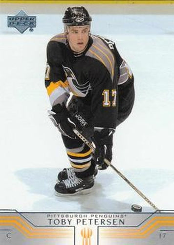 #372 Toby Petersen - Pittsburgh Penguins - 2001-02 Upper Deck Hockey