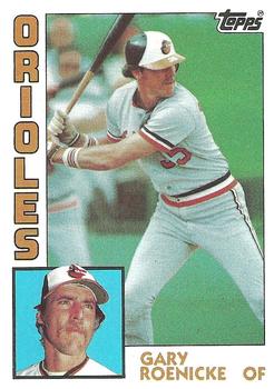 #372 Gary Roenicke - Baltimore Orioles - 1984 Topps Baseball